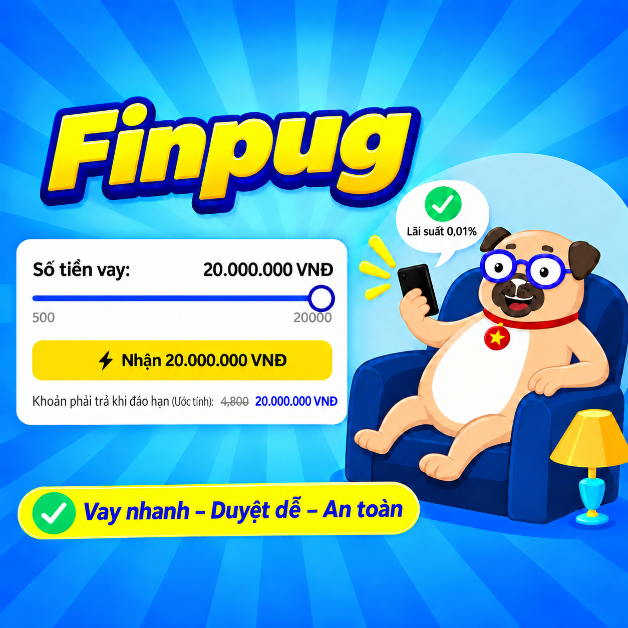 Vay online tự động chỉ cần CCCD